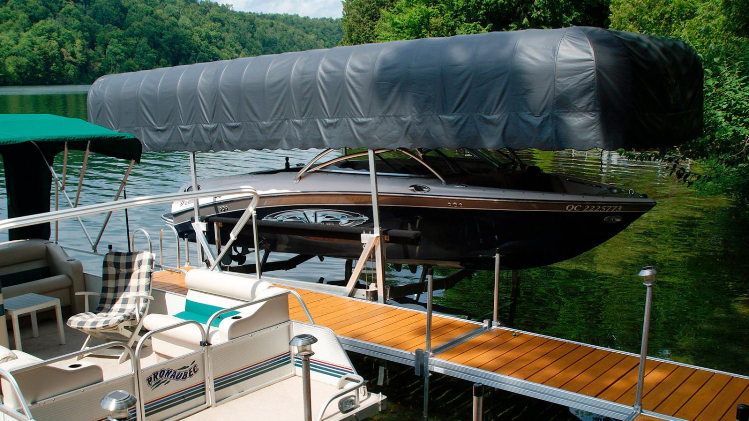 Boat Lifts - Wakeboard canopy