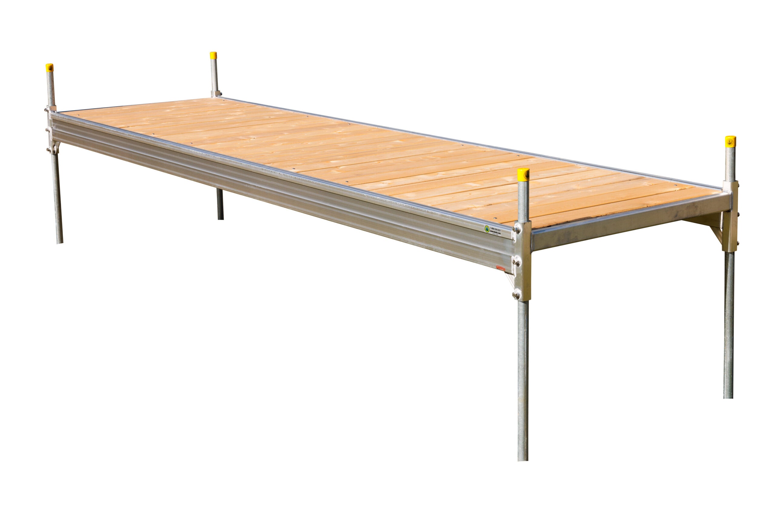 Fixed dock on posts / Cedar Decking – Serie R4/ 15′