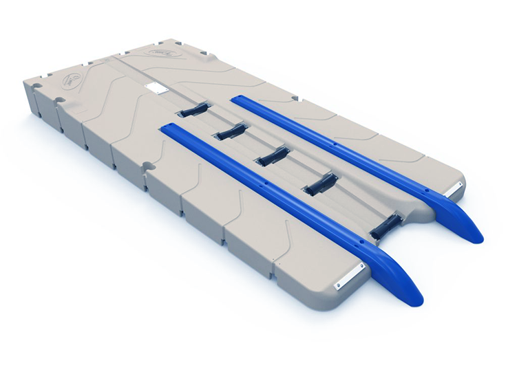 Élévateur à bateaux ez boatport 80" x 164" - gris - EZ-208015BL-EZGR Quai Lanaudière Saint-Donat