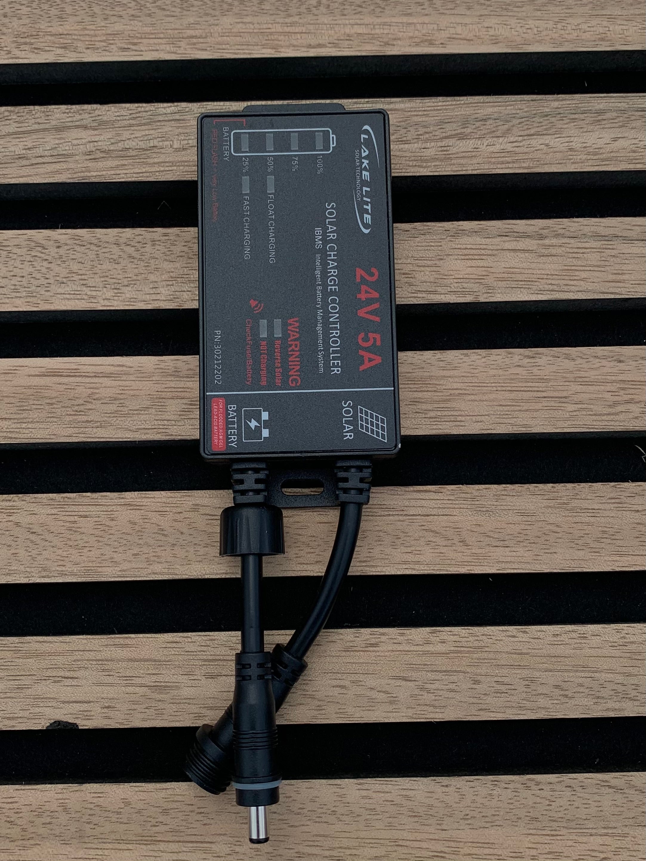 Régulateur solaire 24V - LL-REG-24V-5A