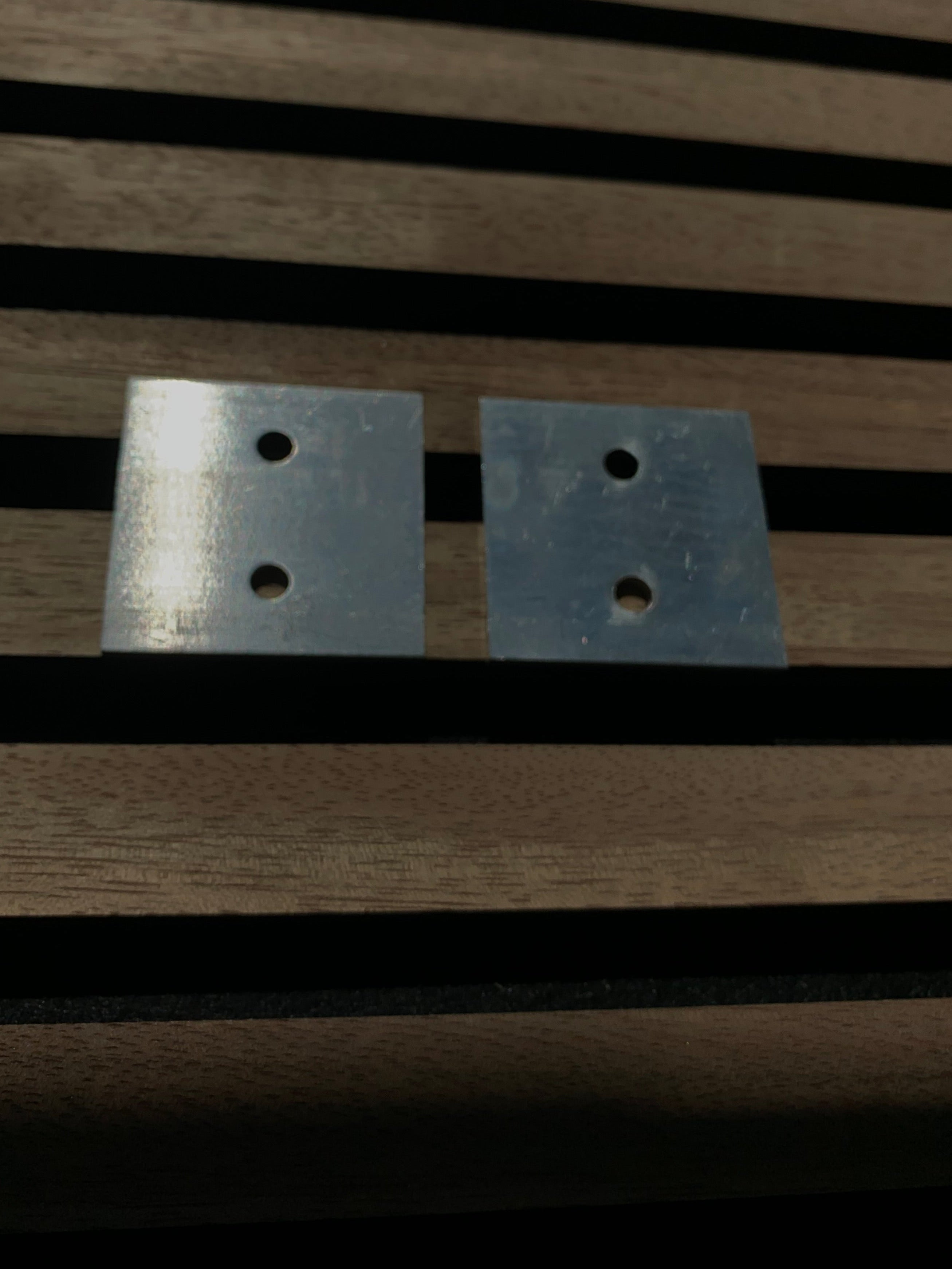 Plaque de renfort 2''x2'' (2pcs) - 11078