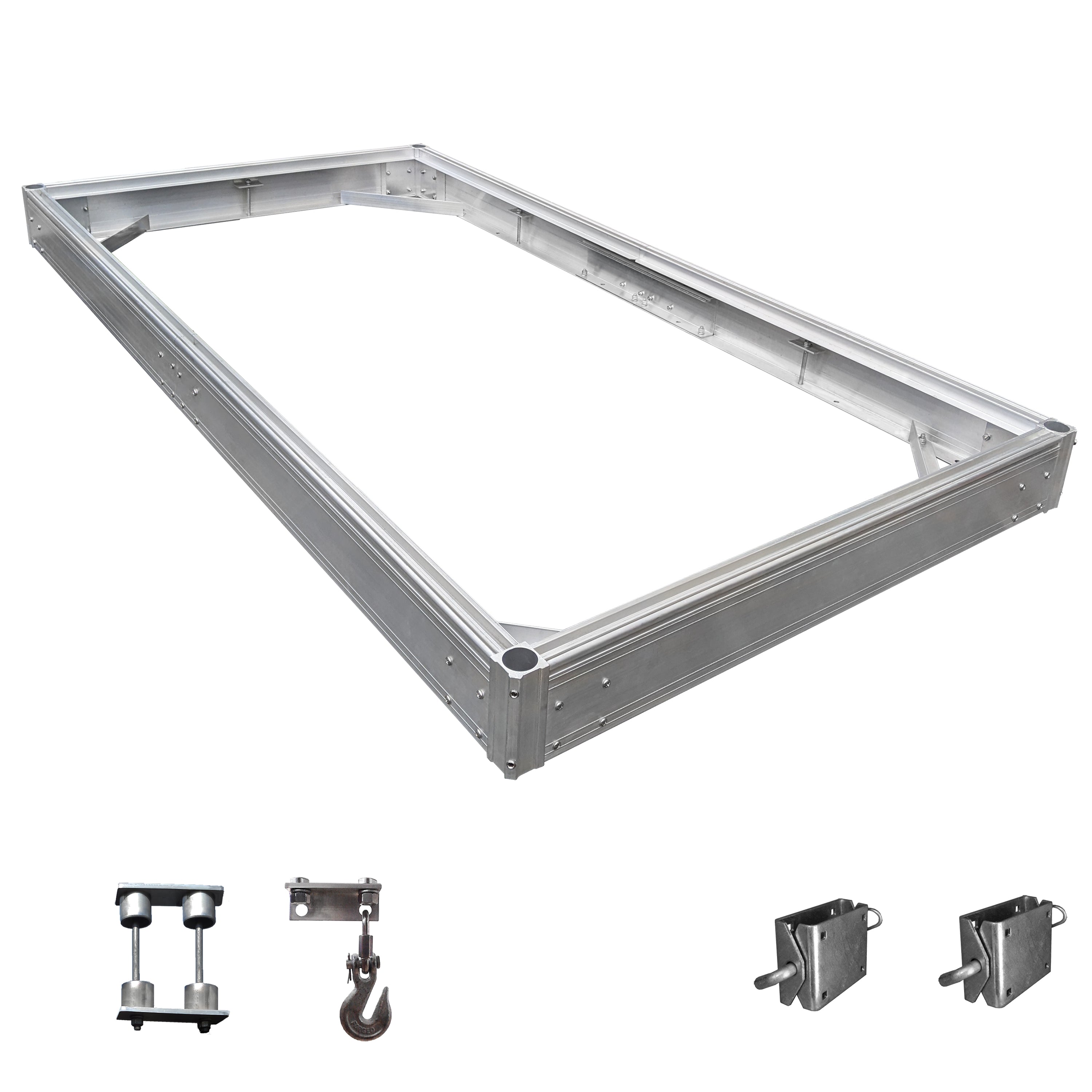 Kit complet de quai d'aluminium Quai Lanaudière Saint-Donat