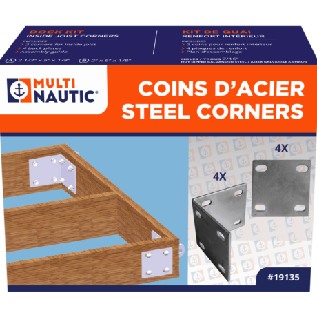 Kit de Quai "Coins Intérieurs Robustes" Quai Lanaudière Saint-Donat
