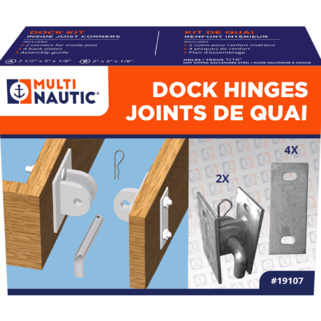 Kit de Quai "Joints de Quai Flottant MINI-T" Quai Lanaudière Saint-Donat