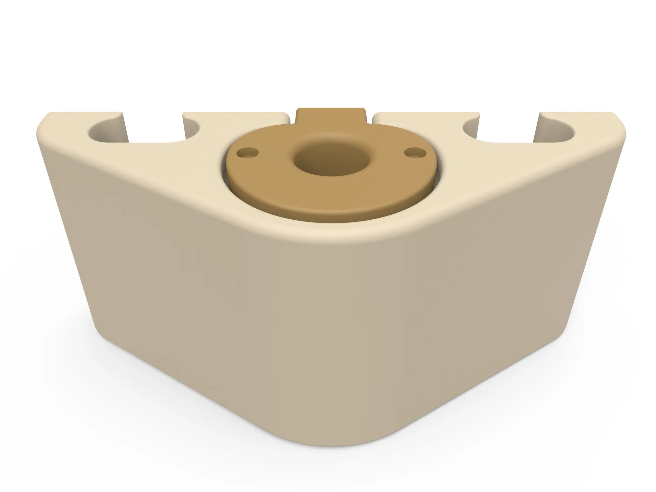 Kit de support de tuyau robuste avec insert 3,5" GRIS Quai Lanaudière Saint-Donat