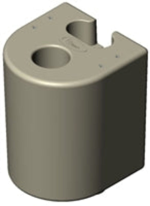 Kit de support de tuyau standard 2,5" - gris Quai Lanaudière Saint-Donat