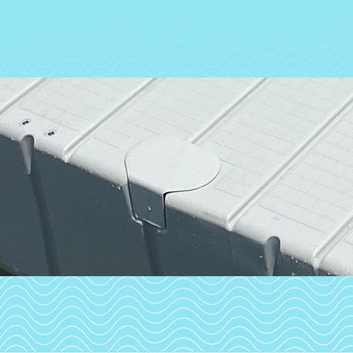 Remplisseur de poche avec clips de retenue gris Quai Lanaudière Saint-Donat