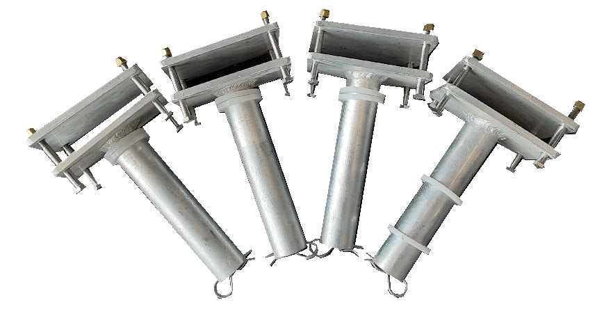 4-wheel transport kit (8“ X 24”) M+HC 5500-6500 - 0753-B