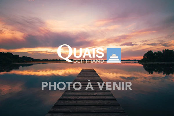 Plaque alu 1" x 1 5/8" pour panneau de bois (8' X 10') - QF-0810