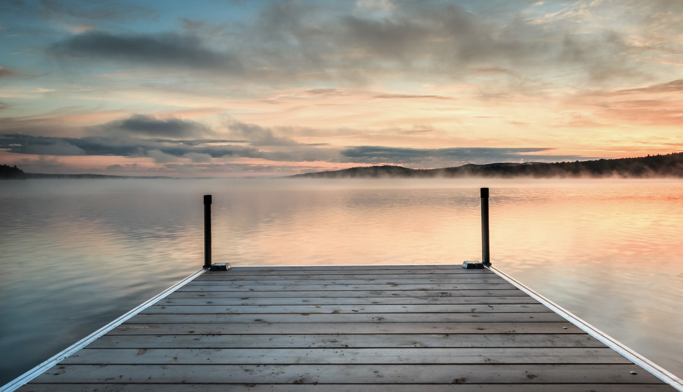 NATUR SERIES Dock on posts / Wooden decking