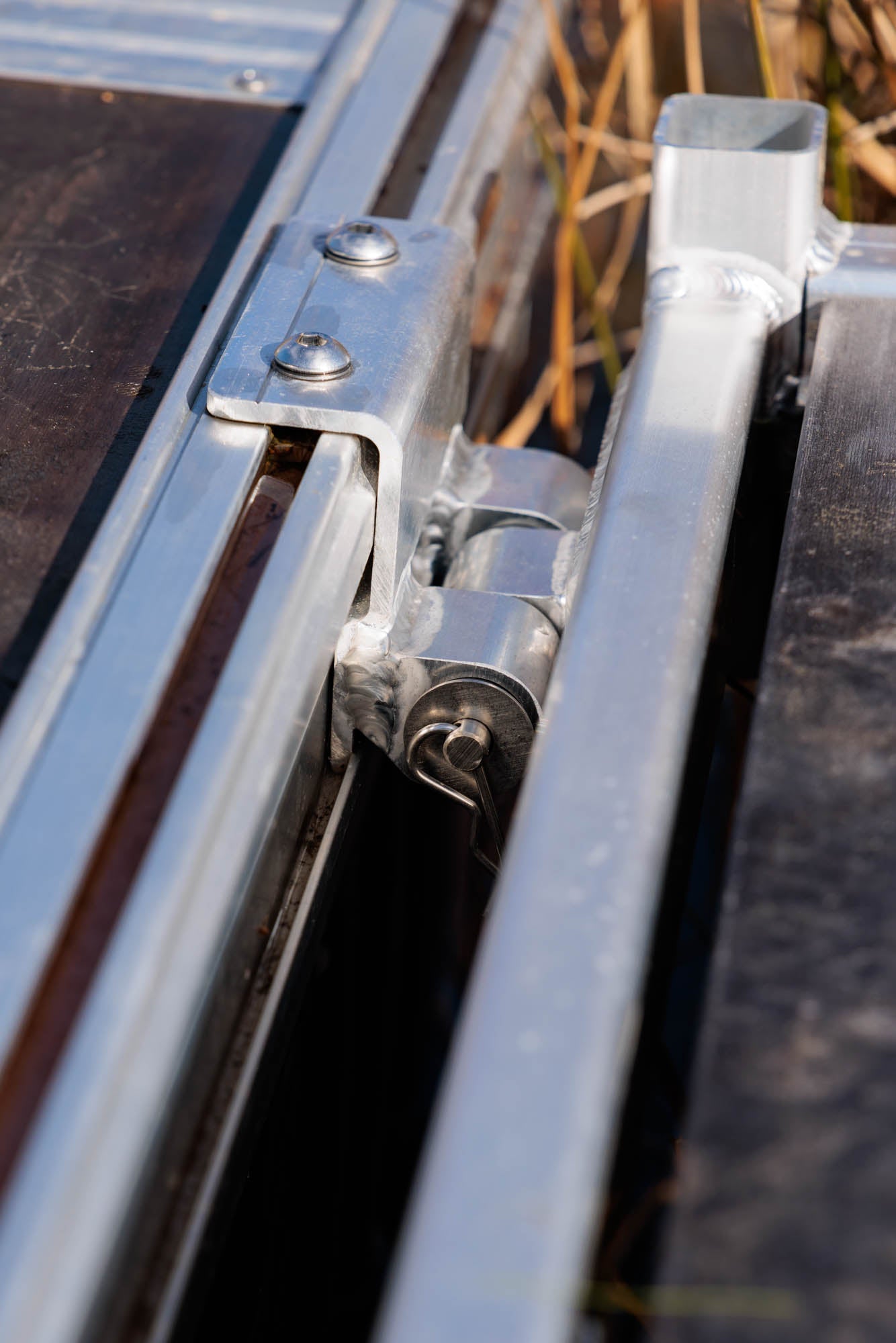 tige pour penture aluminium Quai Lanaudière Saint-Donat