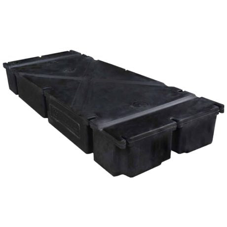 Flotteur vide HD pour patin 24 x 60 x 8 flott 450 lbs Quai Lanaudière Saint-Donat