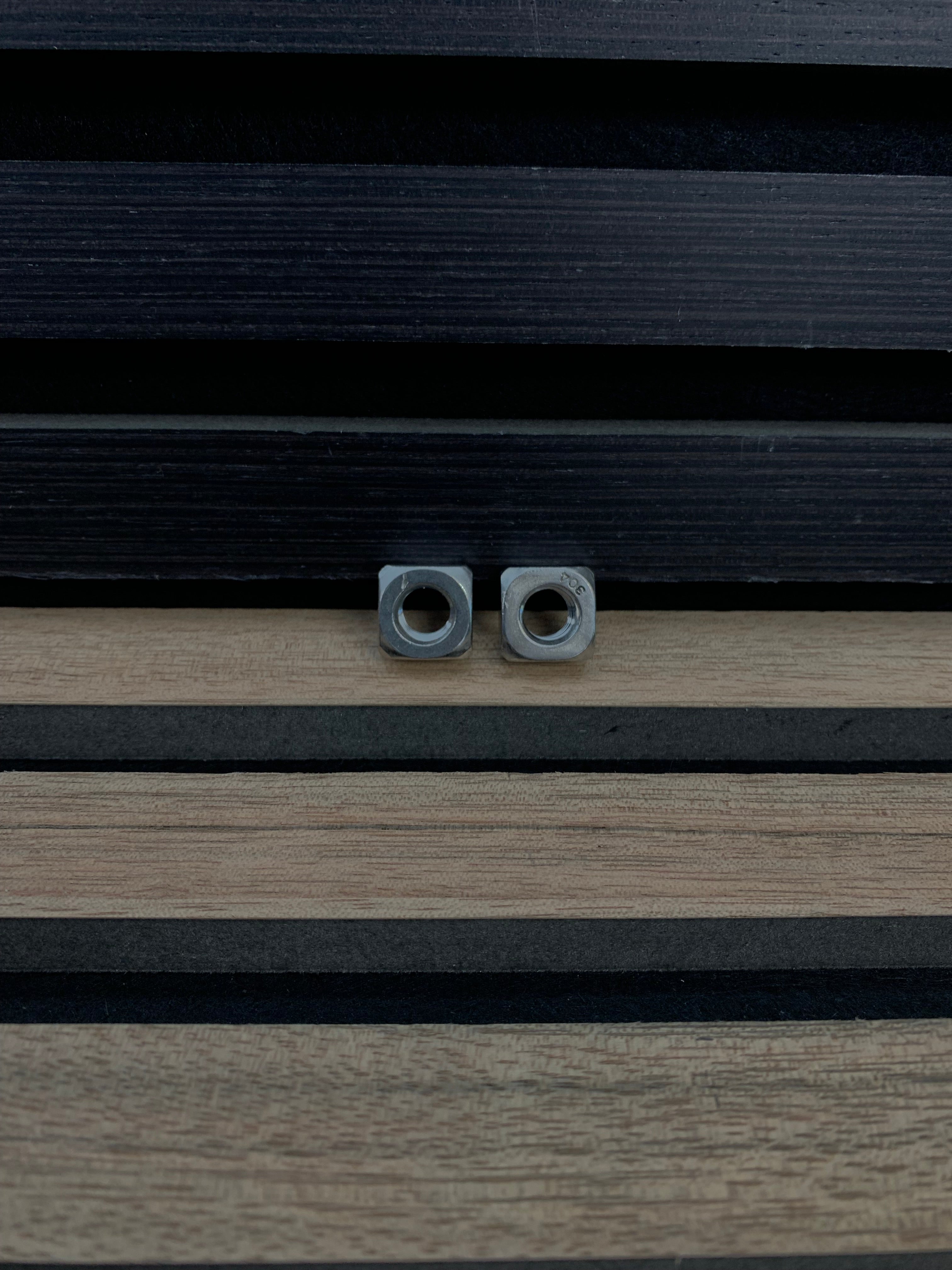 Ecrou carré 3/8 (2pcs) - 1221-2