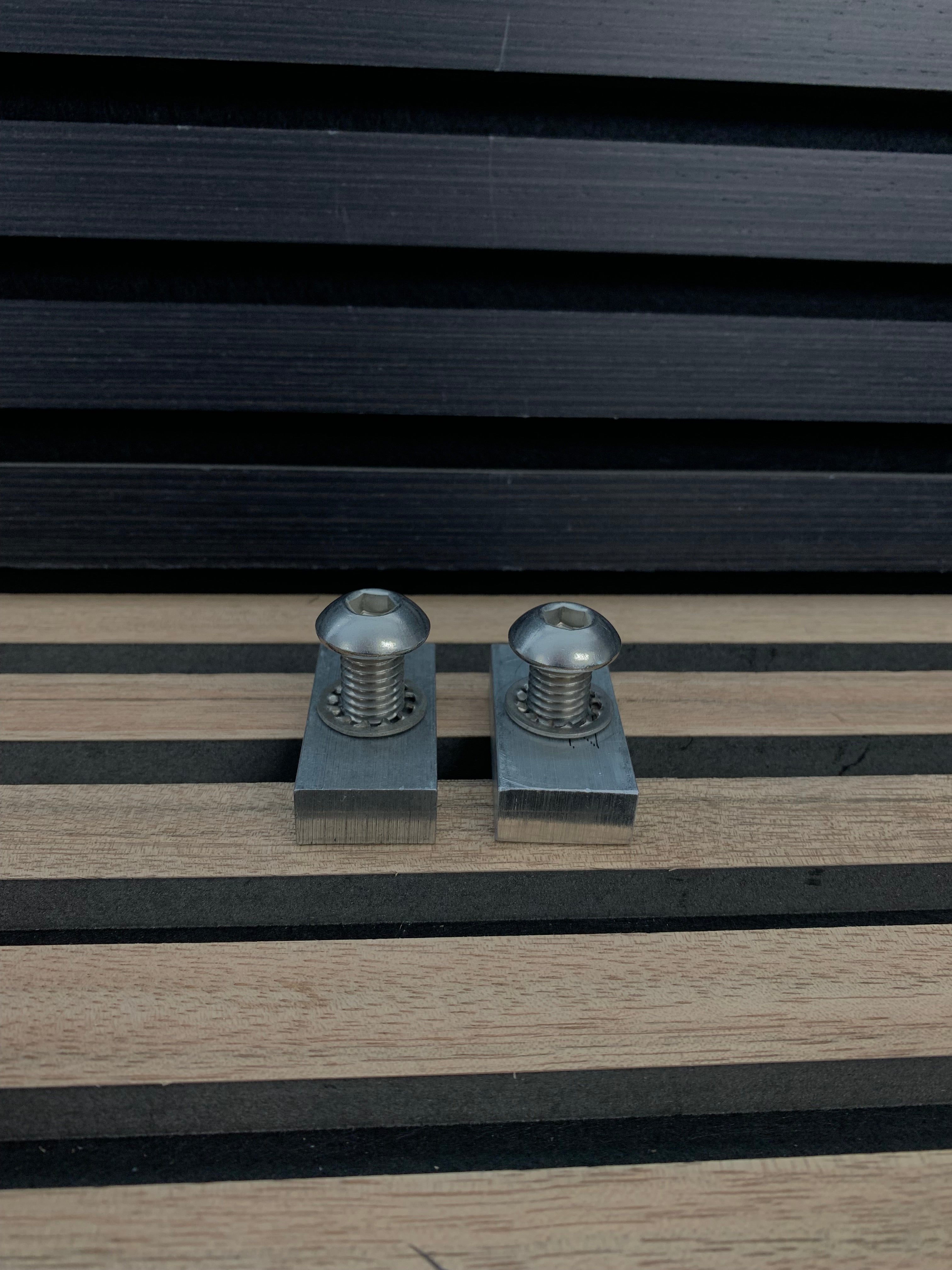 Sliding hinge latch + bolt (2pieces) - 21-1135