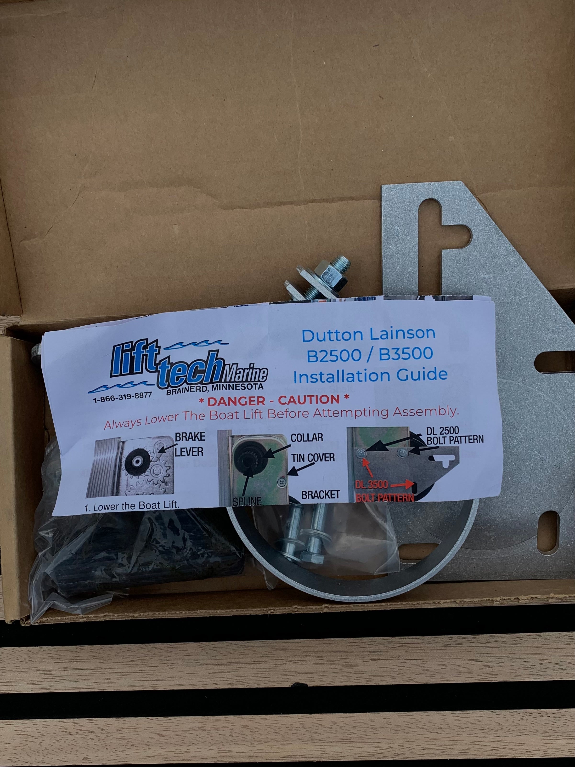 QE Kit installation Lift Tech - HM / 2500-3500 - 30-1216