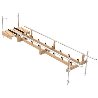 Kit de Rampe à Kayak en bois (bois non inclus) Quai Lanaudière Saint-Donat