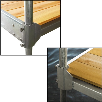 QP 400 Quai d'aluminium en boîte Quai Lanaudière Saint-Donat