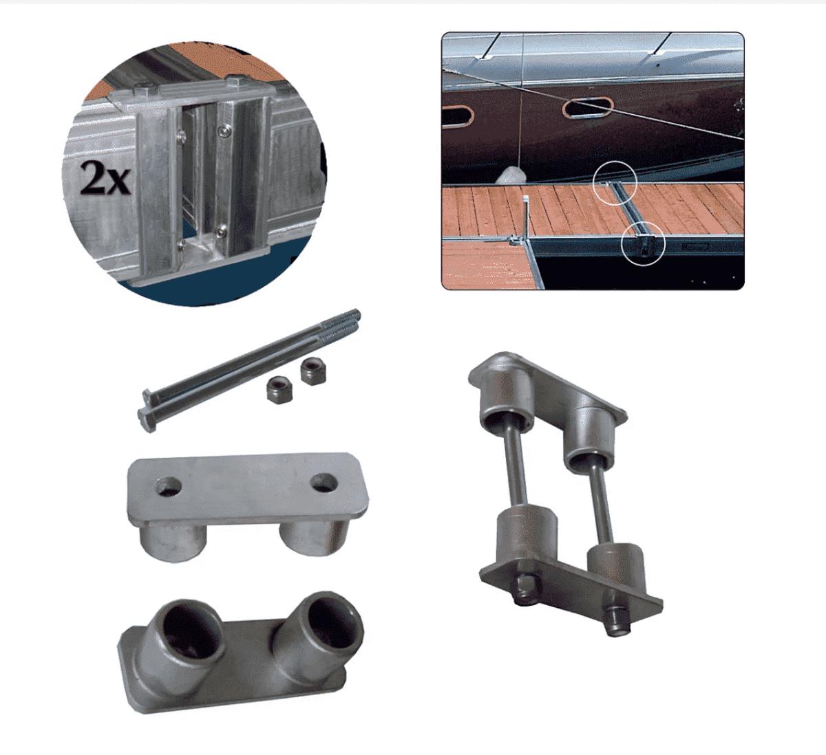 Stabilisateur de joints pour QPF-454-475-500 Quai Lanaudière Saint-Donat
