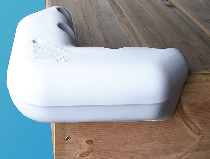 Pare-Chocs blanc Dock Edge - DE10571F