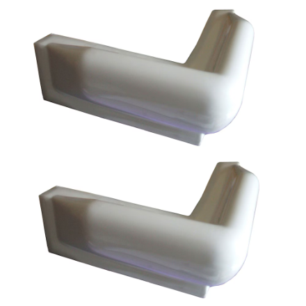 10" x 10" Corner Bumper - beige - 15003-B