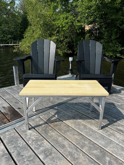 Table rectangulaire 16'' x 31'' - NOUVEAUTÉ Quai Lanaudière Saint-Donat