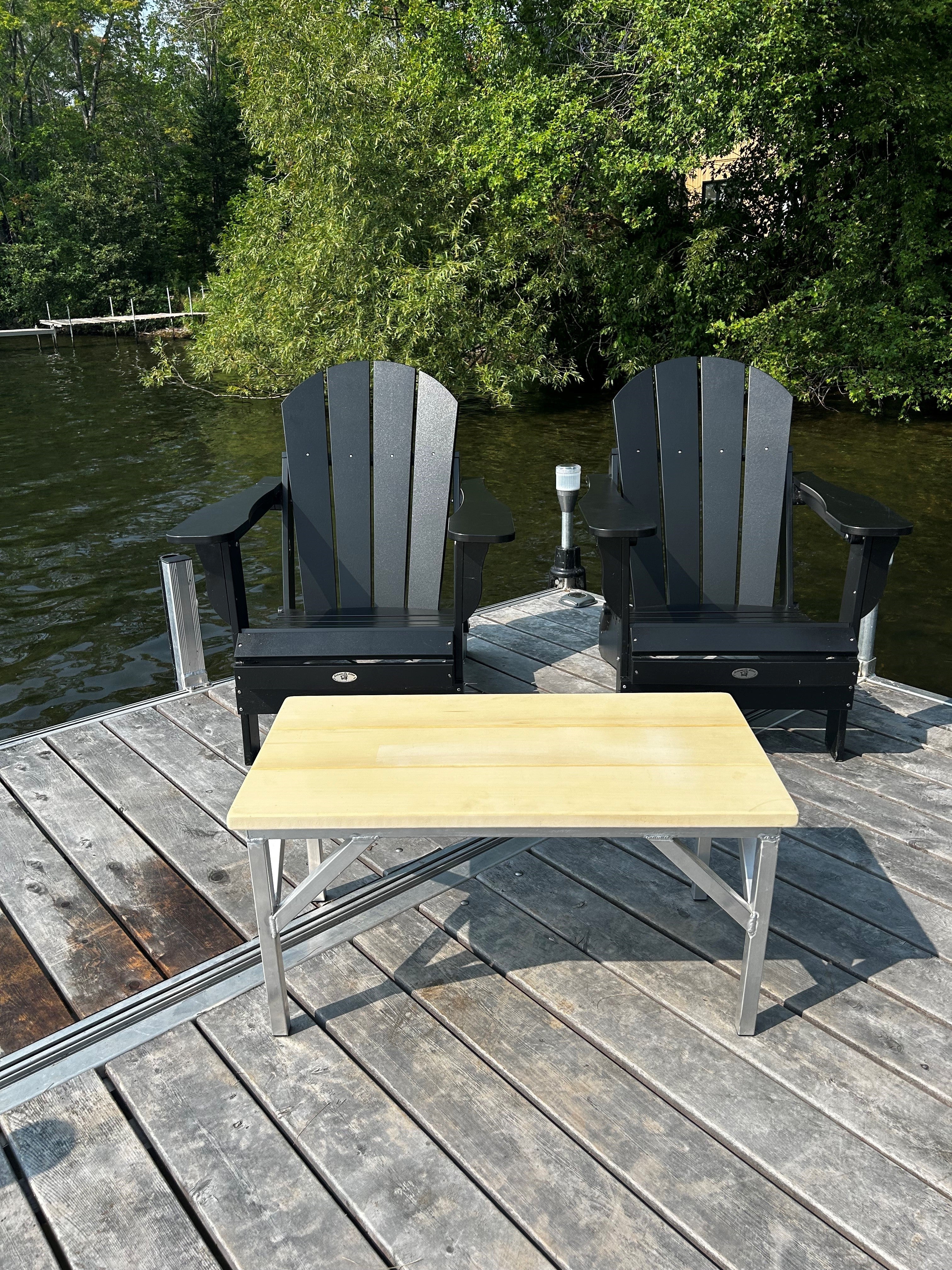 Table rectangulaire 16'' x 31'' - NOUVEAUTÉ Quai Lanaudière Saint-Donat